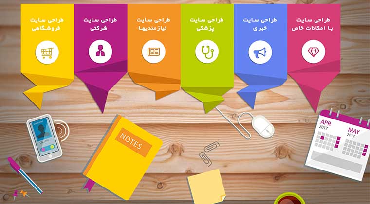 قیمت تعرفه هزینه طراحی وب سایت